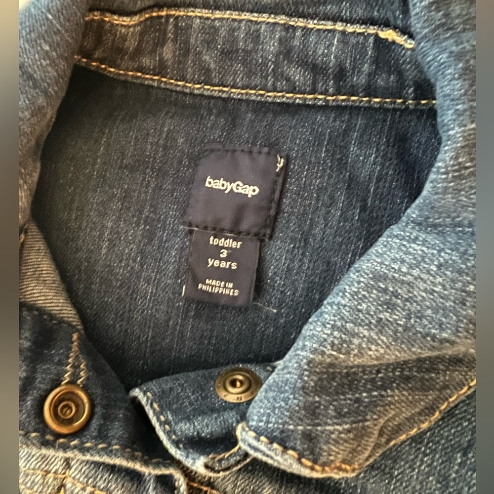 Toddler Baby Gap Jean Jacket - Picture 3 of 3